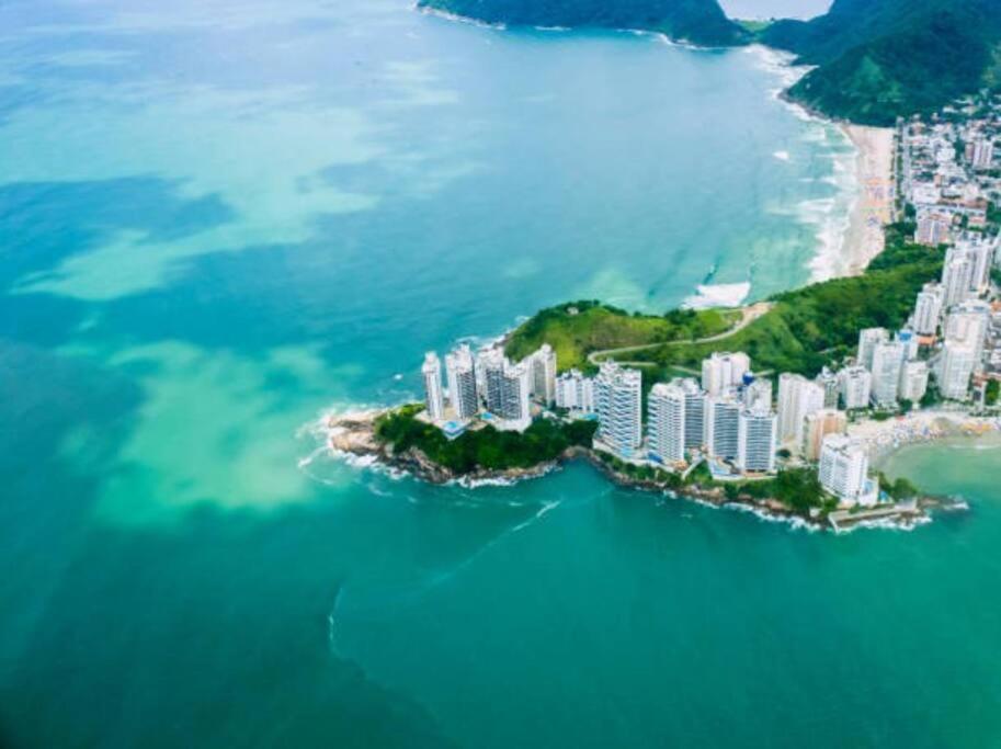 Comfort Guaruja Enseada Apartment 26 Wifi, Garagem E Ar Condicionado Exteriör bild