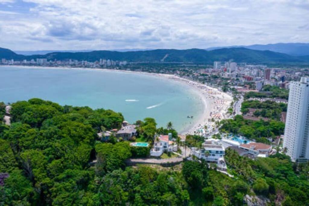 Comfort Guaruja Enseada Apartment 26 Wifi, Garagem E Ar Condicionado Exteriör bild