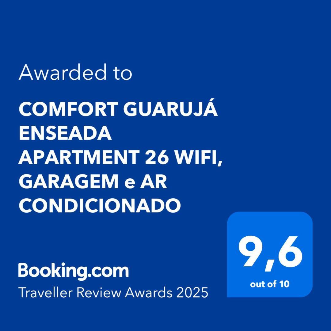Comfort Guaruja Enseada Apartment 26 Wifi, Garagem E Ar Condicionado Exteriör bild